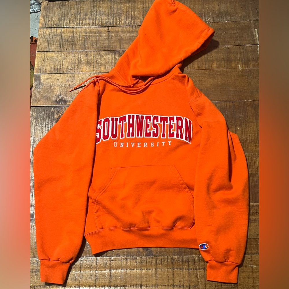 Vintage Southwestern University Hoodie- Champion - (stitch ) - Small